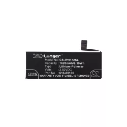   Utángyártott Apple mobil Li-Polymer akkumulátor 3.82V 1620mAh 616-00107, 616-00106 - CameronSino