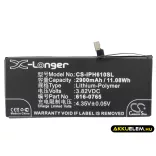 Utángyártott Apple mobil Li-Polymer akkumulátor 3.82V 2900mAh 616-0765, DAK90151 - CameronSino