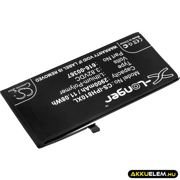 Utángyártott Apple mobil Li-Polymer akkumulátor 3.82V 2900mAh 616-00367 - CameronSino