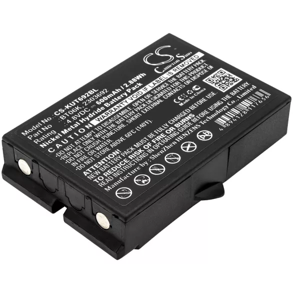 Utángyártott Ikusi Daru távirányító Ni-MH akkumulátor 4.8V 600mAh 2303692, BT06K - CameronSino