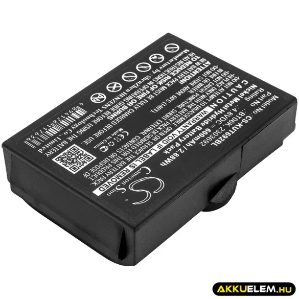 Utángyártott Ikusi Daru távirányító Ni-MH akkumulátor 4.8V 600mAh 2303692, BT06K - CameronSino