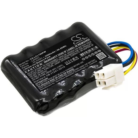 Utángyártott Landxcape Fűnyíró Li-ion akkumulátor 20V 2500mAh 50037124, LA0001 - CameronSino