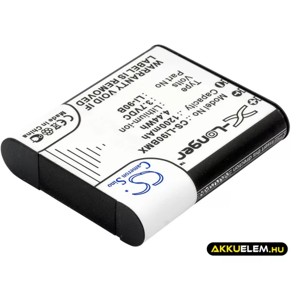 Utángyártott Ricoh Kamera Li-ion akkumulátor 3.7V 1200mAh - CameronSino