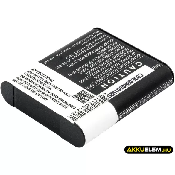 Utángyártott Ricoh Kamera Li-ion akkumulátor 3.7V 1200mAh - CameronSino