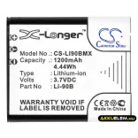 Utángyártott Ricoh Kamera Li-ion akkumulátor 3.7V 1200mAh - CameronSino