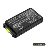 Utángyártott Symbol Vonalkód szkenner Li-Polymer akkumulátor 3.7V 2500mAh 82-127909-02, BTRY-MC31KAB02 - CameronSino