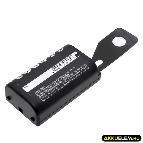 Utángyártott Symbol Vonalkód szkenner Li-ion akkumulátor 3.7V 4400mAh 82-127909-02, BTRY-MC31KAB02 - CameronSino