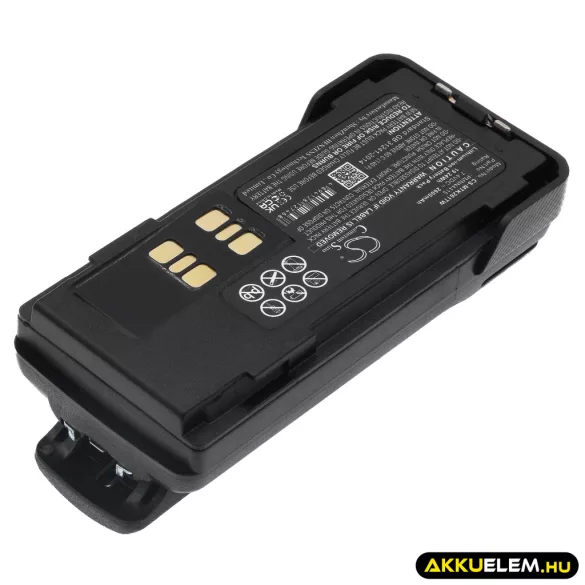Utángyártott Motorola adó-vevő rádió Li-ion akkumulátor 7.4V 2600mAh PMNN441, PMNN4406 - CameronSino