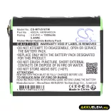 Utángyártott Motorola adó-vevő rádió Ni-MH akkumulátor 3.6V 1500mAh 4002A, 53615 - CameronSino