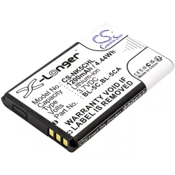  Utángyártott ZIKOM mobil Li-ion akkumulátor 3.7V 1200mAh - CameronSino