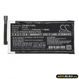 Utángyártott Nokia mobil Li-Polymer akkumulátor 3.8V 2100mAh BPCNTBY001B, BV-5D - CameronSino