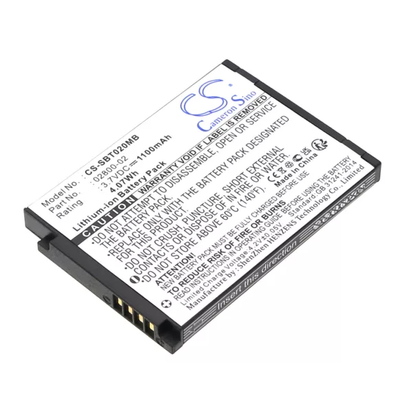 Utángyártott Luvion Babafigyelő Li-ion akkumulátor 3.7V 1100mAh - CameronSino
