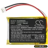 Utángyártott Sennheiser Vezeték nélküli fejhallgató Li-Polymer akkumulátor 3.7V 500mAh AHB702535PCT-01 - CameronSino