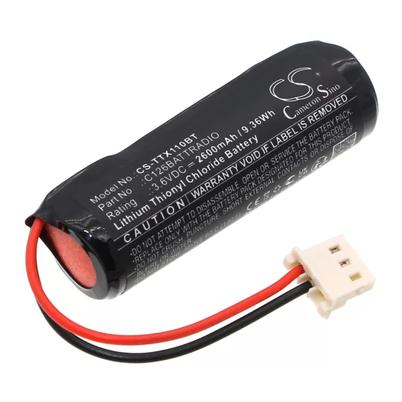 Utángyártott Technoalarm Riasztó rendszer Li-SOCl2 elem 3.6V 2600mAh C126BATTRADIO - CameronSino