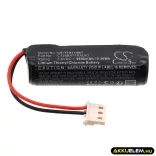 Utángyártott Technoalarm Riasztó rendszer Li-SOCl2 elem 3.6V 2600mAh C126BATTRADIO - CameronSino