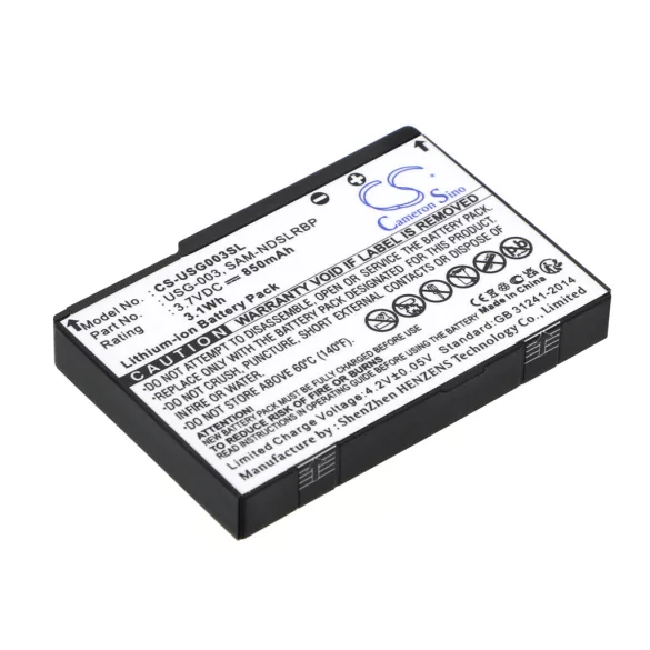 Utángyártott Nintendo Játékkonzol Li-ion akkumulátor 3.7V 850mAh USG-003, USG-001 - CameronSino