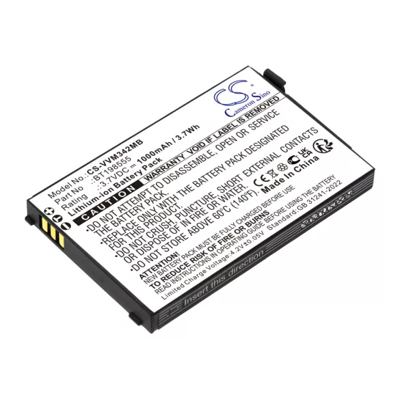 Utángyártott V Tech Babafigyelő Li-ion akkumulátor 3.7V 1000mAh BT198555, BT298555 - CameronSino