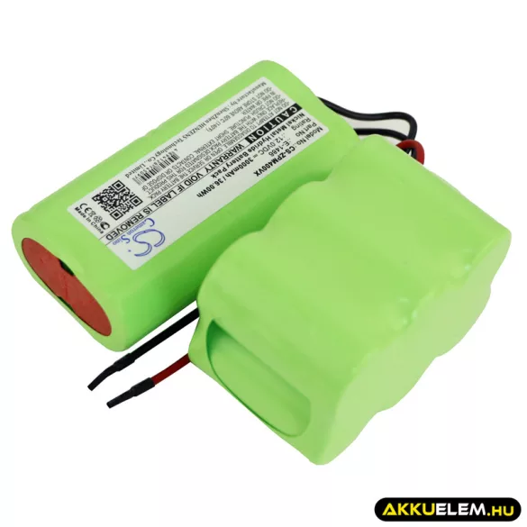 Utángyártott ZEPTER porszívó Ni-MH akkumulátor 12V 3000mAh E-1486 - CameronSino