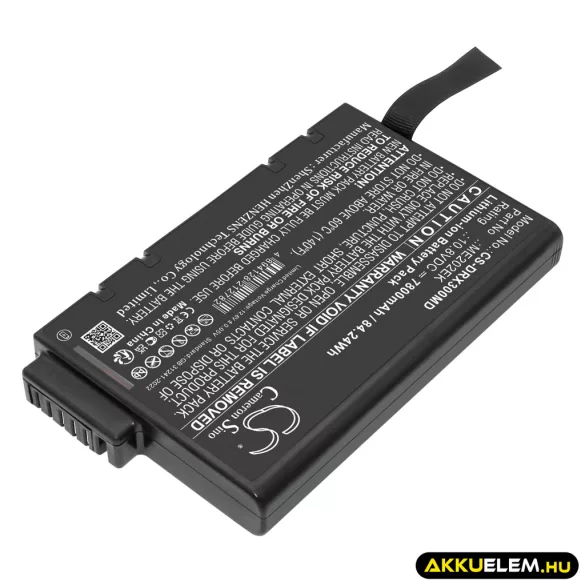 Utángyártott Drager Orvosi Li-ion akkumulátor 10.8V 7800mAh ME202EK - CameronSino