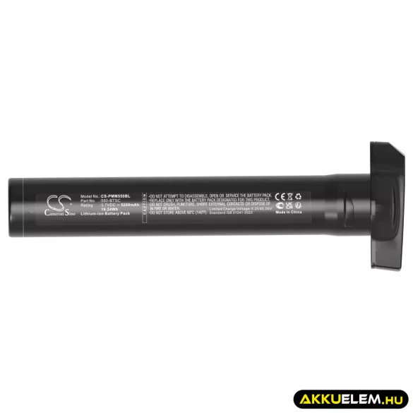 Utángyártott Point Mobile Vonalkód szkenner Li-ion akkumulátor 3.7V 5200mAh 550-BTSC - CameronSino