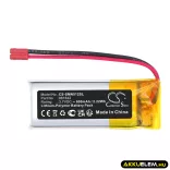 Utángyártott Somfy okosotthon készülék Li-Polymer akkumulátor 3.7V 600mAh 981642 - CameronSino