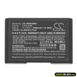Utángyártott Verathon Orvosi Li-ion akkumulátor 11.1V 6800mAh 0400-0066, 0400-0121 - CameronSino