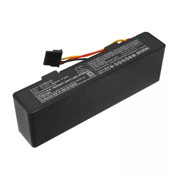 Utángyártott Viomi porszívó Li-ion akkumulátor 14.4V 2600mAh INR21700 50E-4S1P-CRL200S+ FEKETE - CameronSino