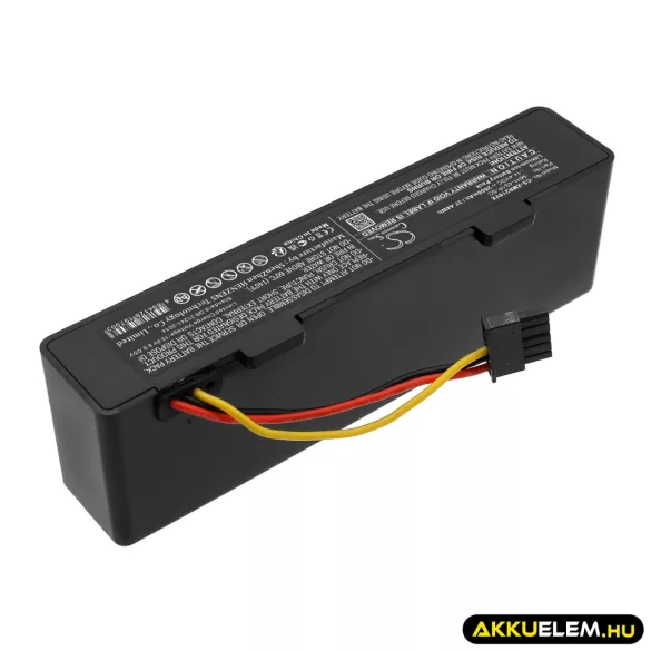 Utángyártott Viomi porszívó Li-ion akkumulátor 14.4V 2600mAh INR21700 50E-4S1P-CRL200S+ FEKETE - CameronSino