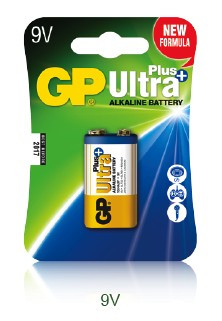 GP 9V Ultra PLUS alkáli tartós elem
