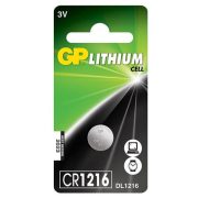 GP CR 1216 3V lítium gombelem