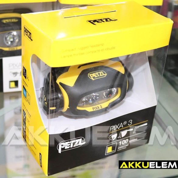 Petzl PIXA 3 fejlámpa