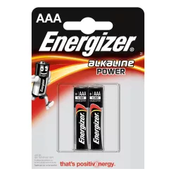   Energizer Alkaline Power LR03 AAA elem 2db/csomag (ár/csomag)