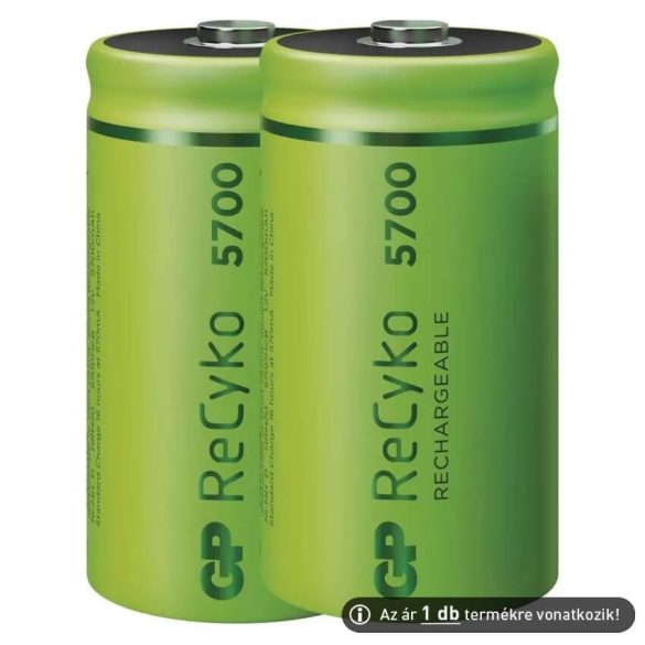 GP Recyko 5700mAh D akkumulátor