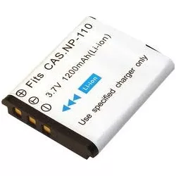 Casio NP-110 1200mAh utángyártott akkumulátor