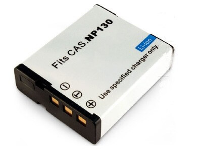 Casio NP-130 1600mAh utángyártott akkumulátor