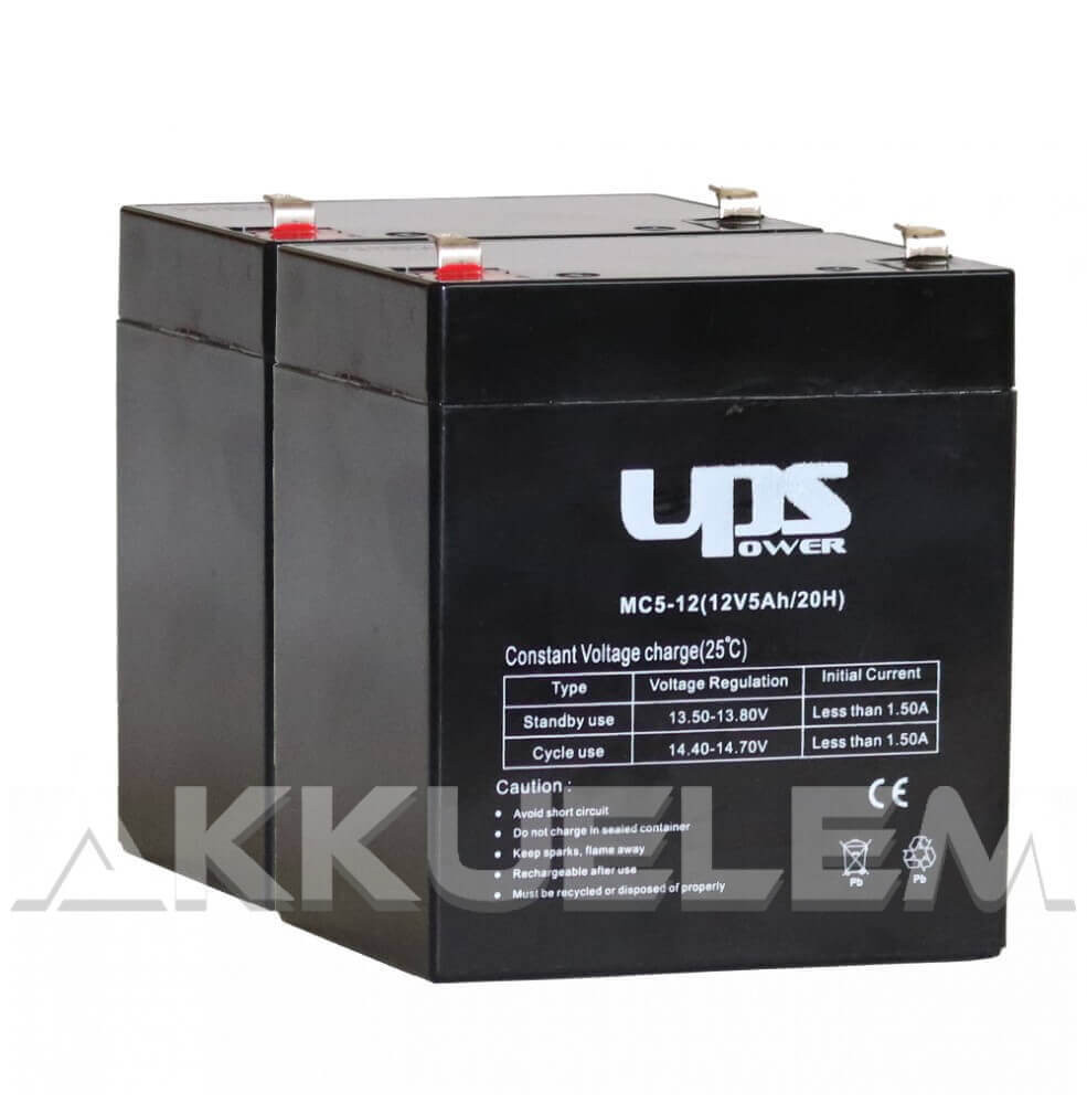   APC  RBC20J helyettesítő szünetmentes akkucsomag 2 * 12V 5Ah