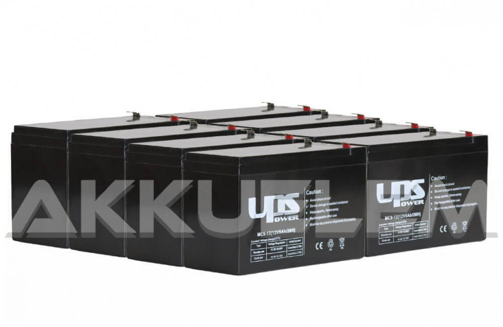   APC  RBC26 helyettesítő szünetmentes akkucsomag 8 * 12V 9Ah