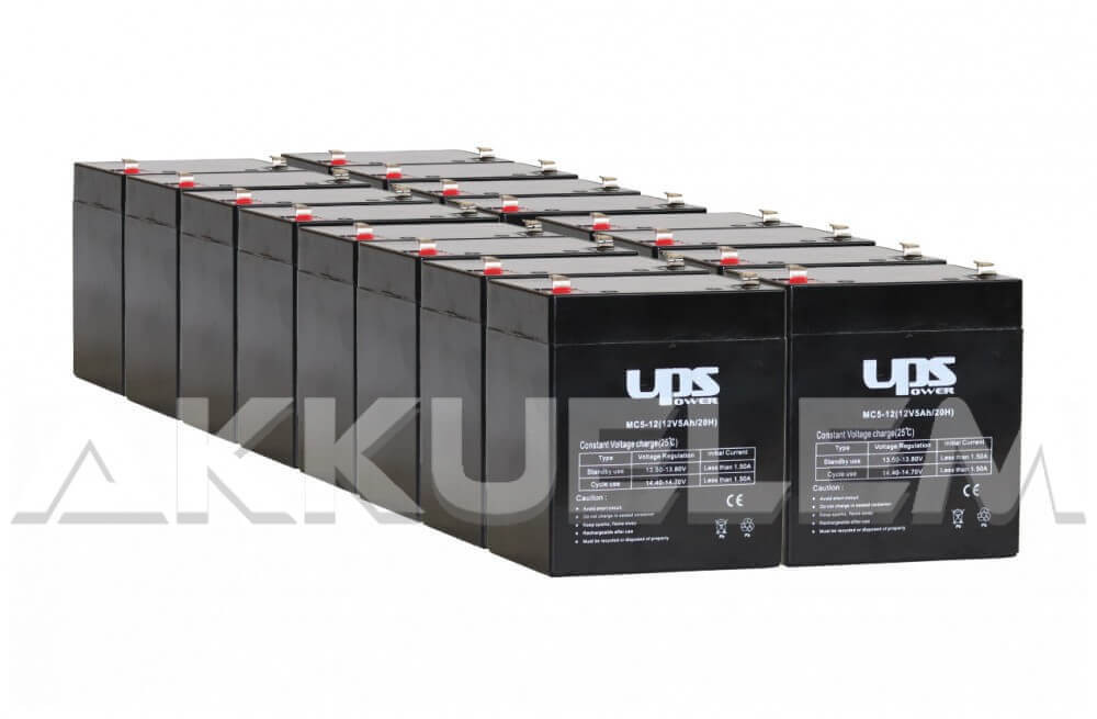   APC  RBC44 helyettesítő szünetmentes akkucsomag 16 * 12V 5Ah