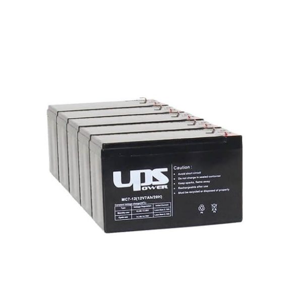 Eaton PW9170 helyettesítő szünetmentes akkucsomag (5 * 12V 7,5Ah)