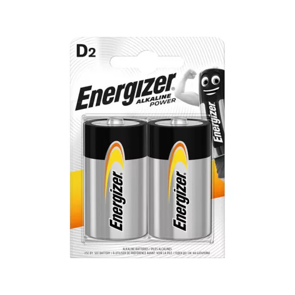 Energizer Alkaline Power LR20 D elem 2db/csomag (ár/csomag)