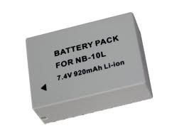 Canon NB-10L  utángyártott akku 850mAh