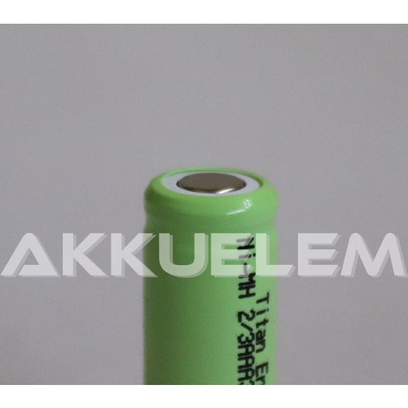 300mAh 2/3AAA ipari akkumulátorcella Ni-MH