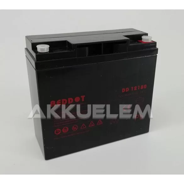 REDDOT 12V 18AH zselés akkumulátor
