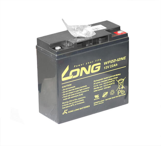  Long WP22-12NE 12V 22AH SLA zselés akkumulátor 181*76*167mm