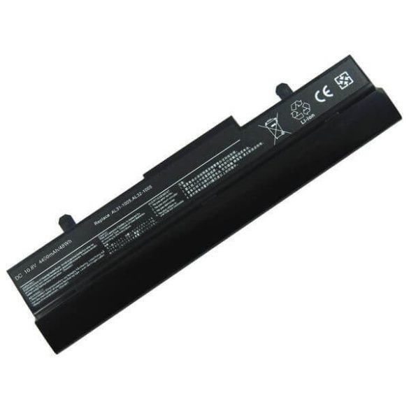 Asus AL32-1005 4400mAh fekete notebook akkumulátor utángyártott
