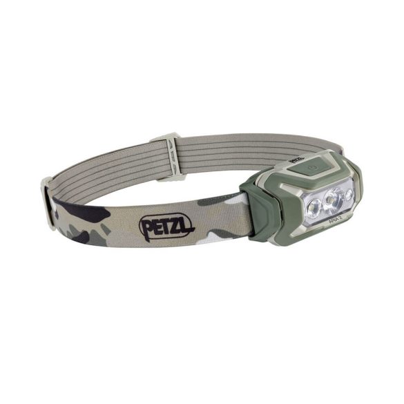 PETZL ARIA 2 CAMO fejlámpa RGB 450lum 3*LR03