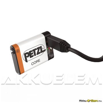   Petzl CORE 1250mAh akkumulátor HybridConcept fejlámpákhoz, USB-töltős