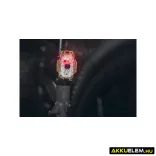 Armytek Crystal Red 150lm multifunkciós tölthető kislámpa