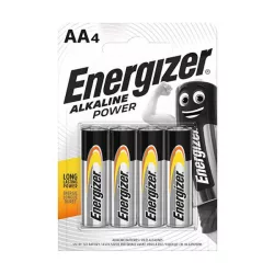 Energizer Alkaline Power LR6 AA elem 4db/csomag (ár/csomag)