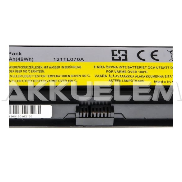 Lenovo IdeaPad Y530 Y730 11,1V 4400mAh utángyártott notebook akkumulátor